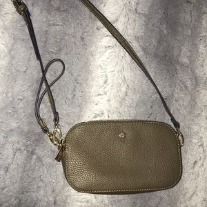 CrossBody Purse w Gold Hardware